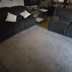 Reclining Sofa And Love Seat