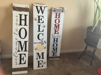 Brand New Porch Signs
