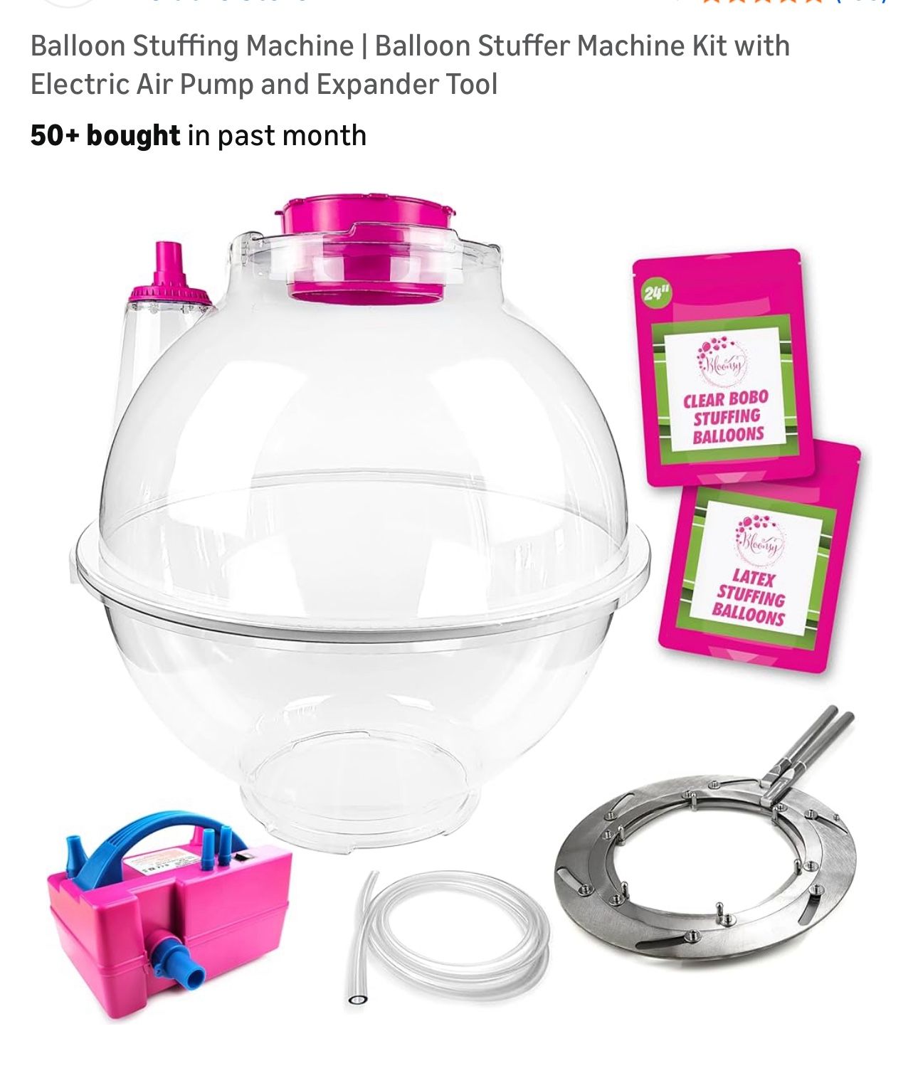 Balloon Stuffing Machine/Brand New By Ballonsy