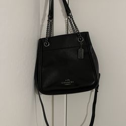 Coach Black Leather Purse