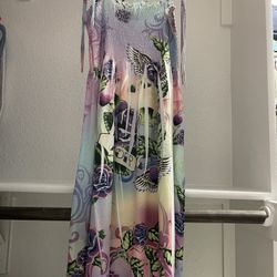 Ocean Blue Maxi Dress Size Small