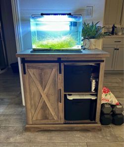 Aquarium with stand