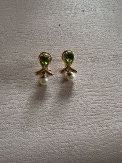 aretes 14k 4.78 gramos