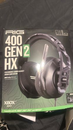 Rig 400 gen hx headsets for ps5 Xbox
