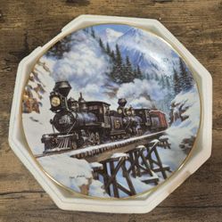 Train Collectors Plate