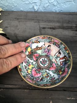 Antiques little dishes Chinese Porcelain