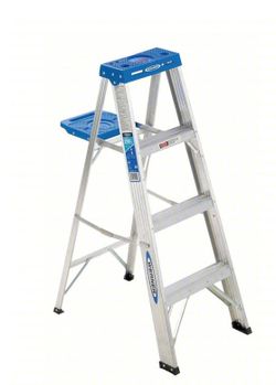 Werner Aluminum Step Ladder 6 ft 250 lb