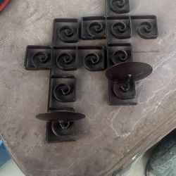 Metal Candle Holders