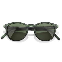 Round Frame Green Sunglasses