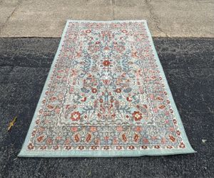 Persian Style Indoor Rug 5x7 Blue