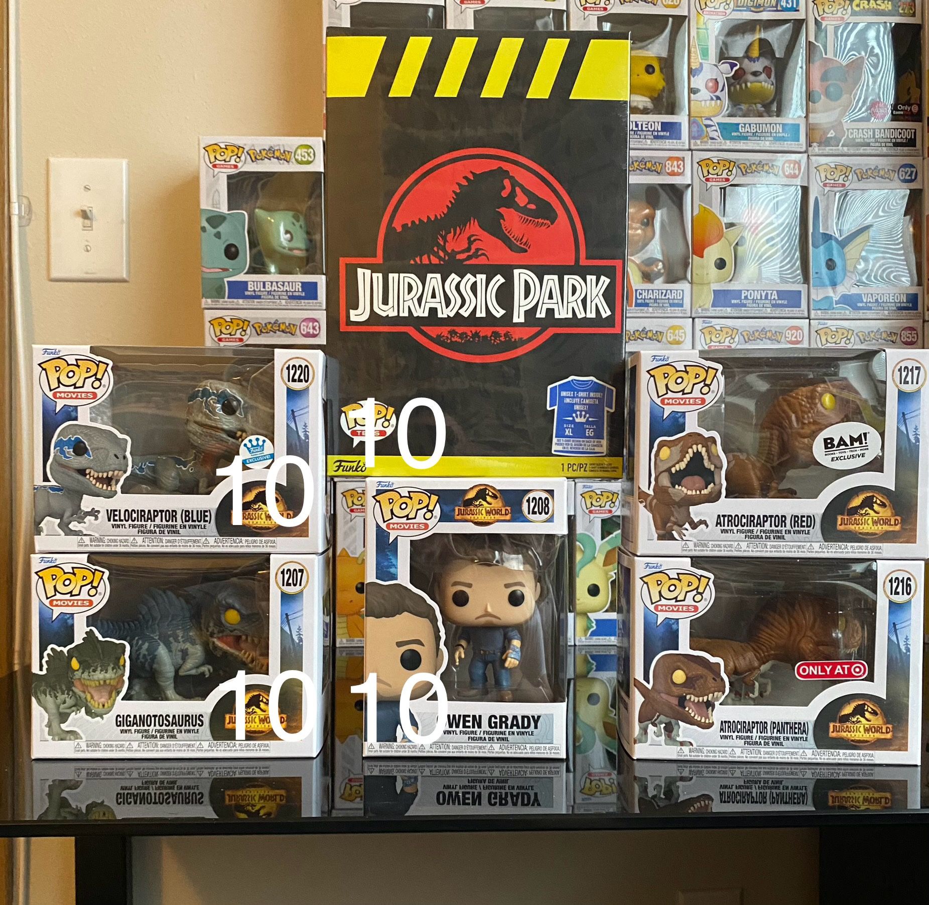 Jurassic Park Funkos $10ea