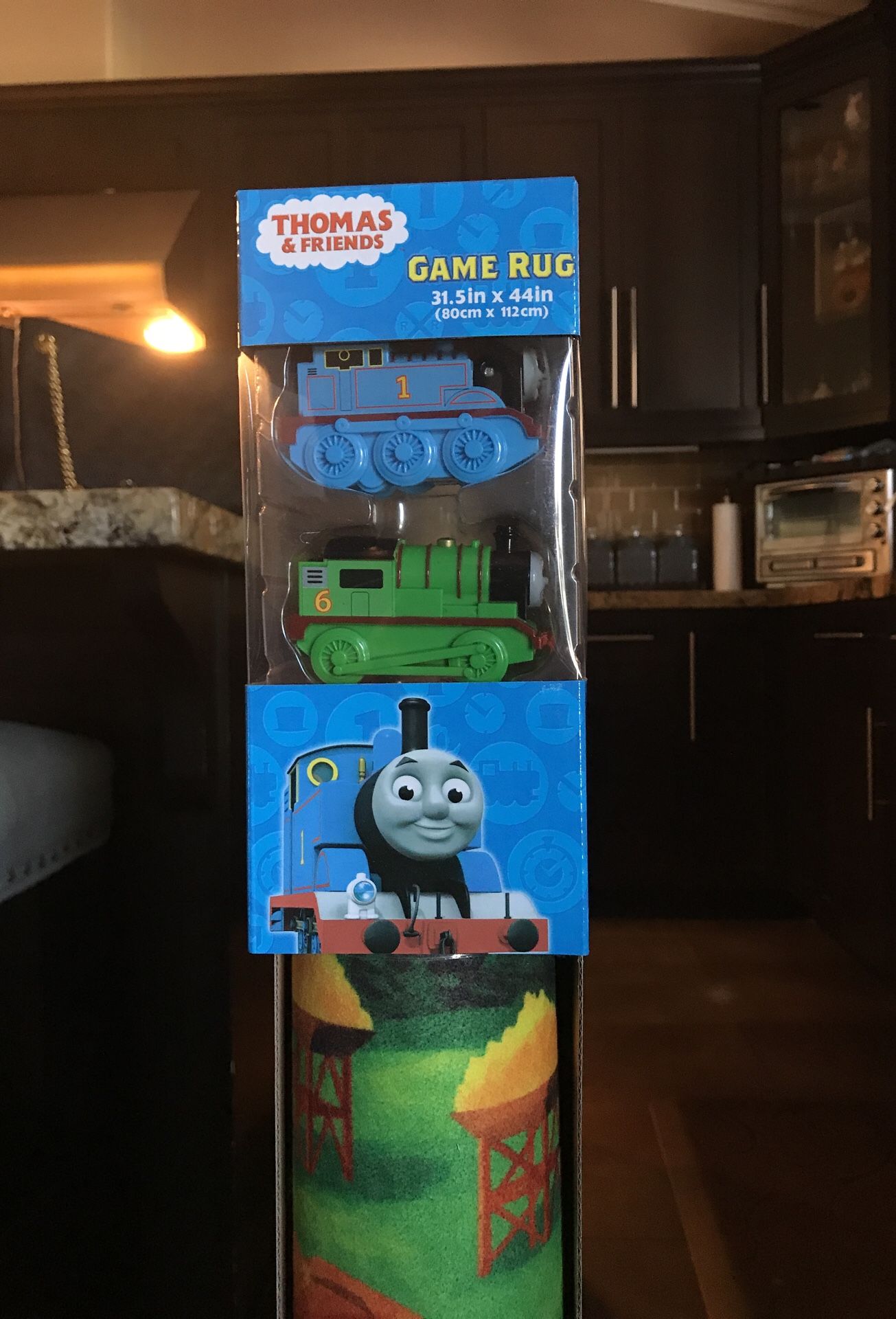 Thomas & Friends Game Rug: With 2 Train Toys