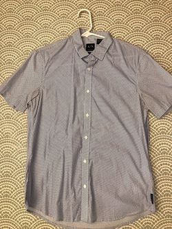 A|X Armani Exchange Short Sleeve Button-Down Shirt