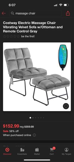 2 Massage chairs With 1 Ottaman Brand New
