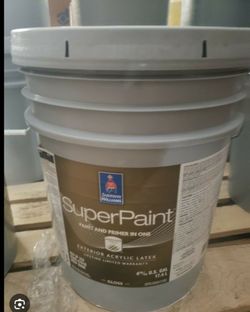 Sherwin-Williams exterior super paint and primer in one