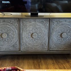 Ashley Fair Ridge Cabinet/TV Stand STUNNING! Best Offer