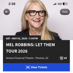 Mel Robbins- 1 Ticket For 05/02