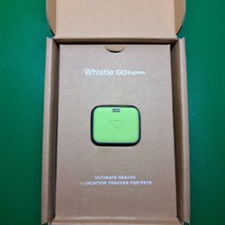 whistle go explorer GPS dog tracker