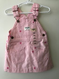 Oshkosh girl pink dress 18 month