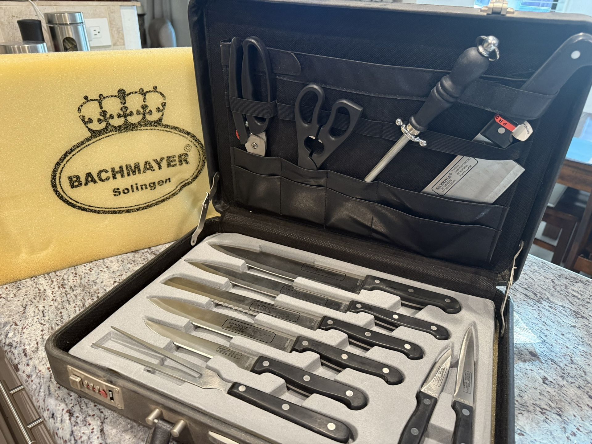 12 Piece BACHMAYER SOLINGEN Knife Set