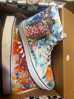 One Piece Anime High-Top Canvas Sneakers