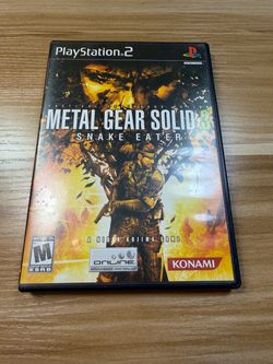 Metal gear solid 3 snake eater ps2