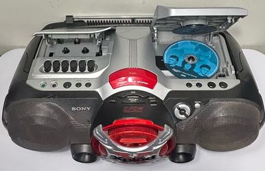 Sony Xplod CFD-G505 Mega Bass AM FM Radio CD Cassette Boom Box (#1462)