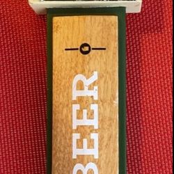Two Beers Brewing Wonderland Beer Tap Handle Seattle WA Bar Decor Man Cave 11.5"