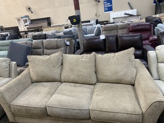 Fabric Sofa Light Color 