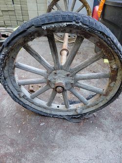 Wood spoke wheels