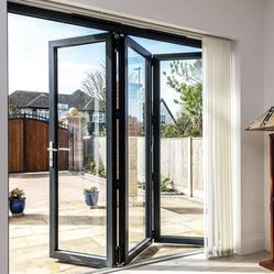 Aluminum Bi Folding Patio Doors