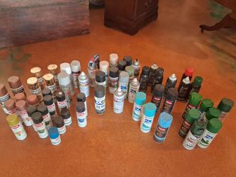 Lot of various spray paints (58 cans)
