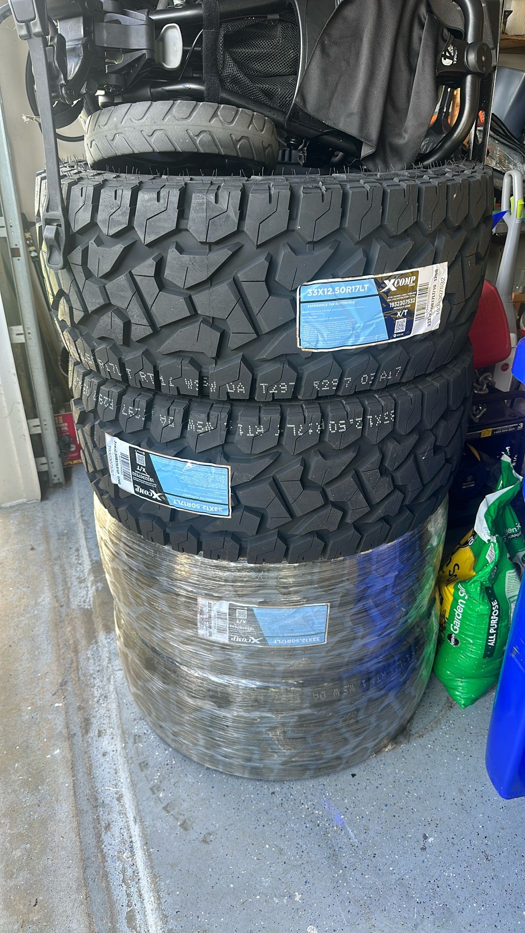 New! XComp Tires. 33x12.5R17LT