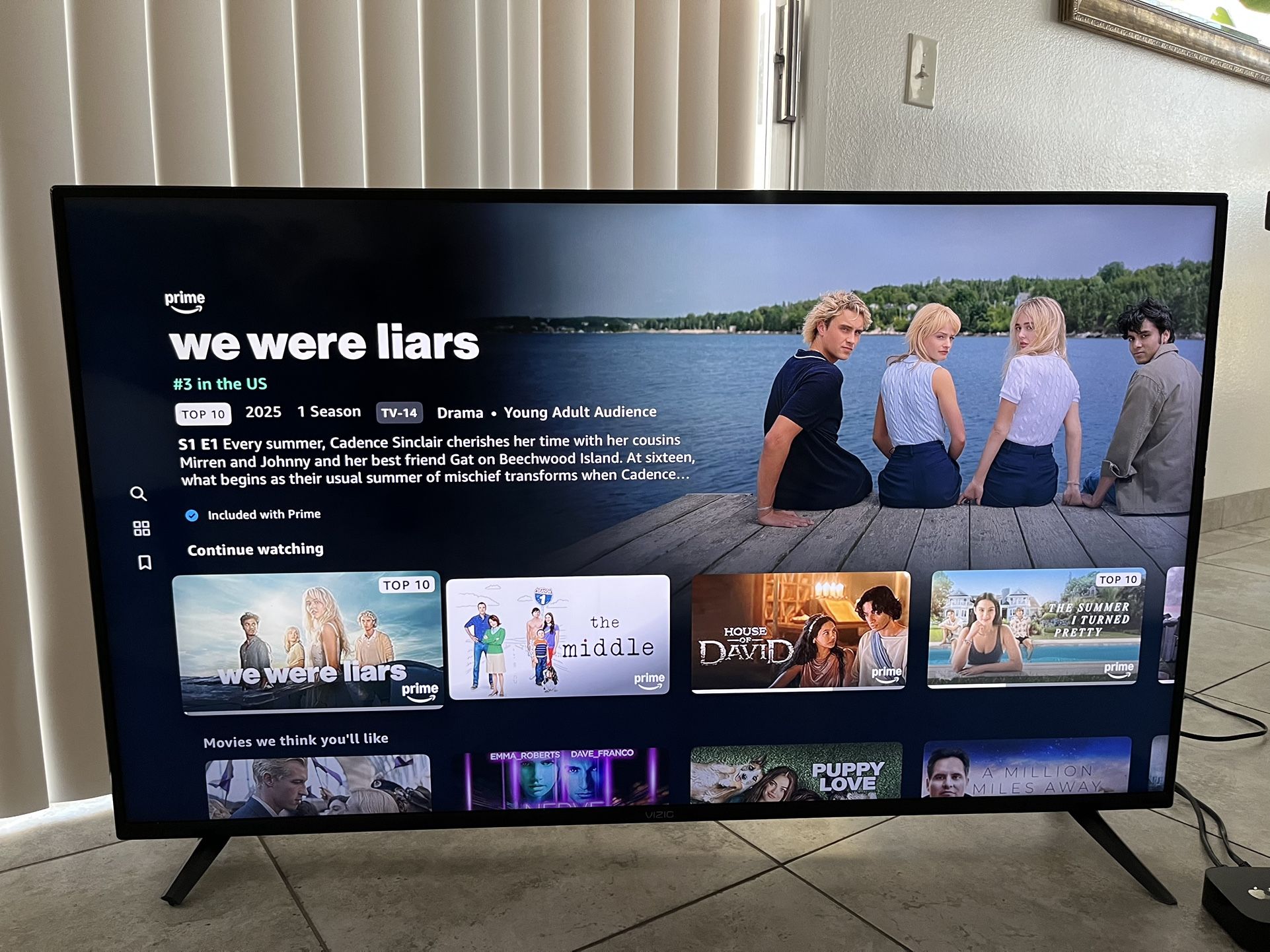 VIZIO TV 50”