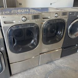 Lg Washer And Electric Dryer We Finance  