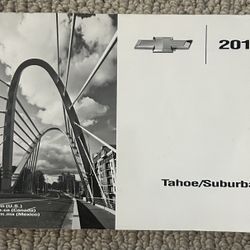 Owner's manual for 2015 Chevy Tahoe/ Suburban 