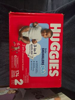 Huggies Little Snugglers Plus Size 2 Diapers 174ct
