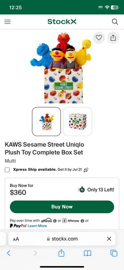 Kaws master collection new