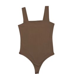Abercrombie and Fitch Women’s Brown Bodysuit Size Medium Soft A&F Collection