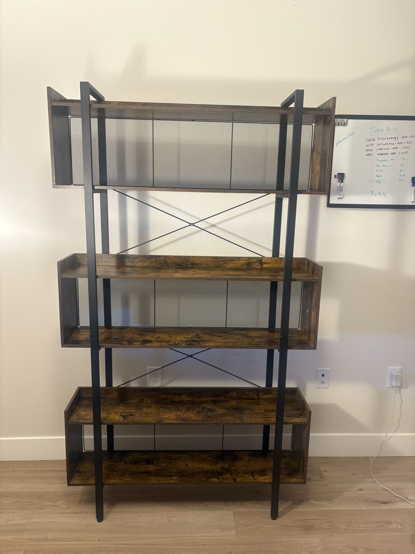Matching Desk And Bookshelf