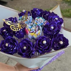 Ramo Echo A Mano Roses Eternas 