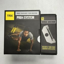 TRX Pro4 Suspension Trainer + Hinge Anchor (NEW)
