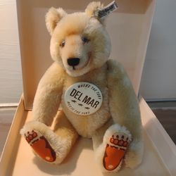 Vintage Steiff Dicky Bear 1985 ~Mohair  Limited Edition