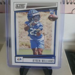 Rams Kyren Williams Rookie Card