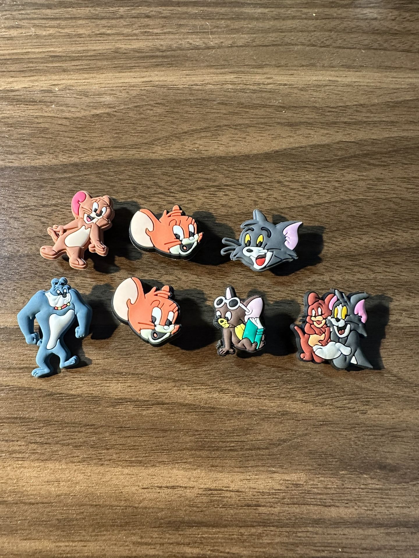 Tom And Jerry Croc Charms 