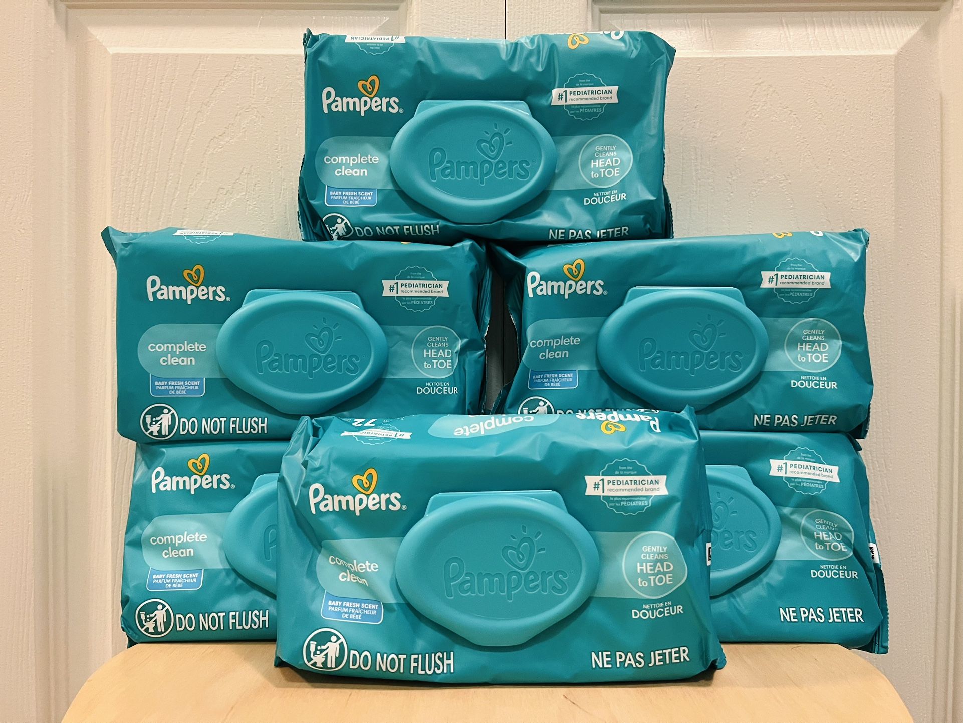 Pampers Wipes (6 For $18)