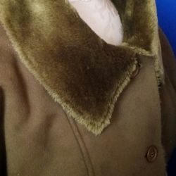 Marvin Richards Green On Green Faux Suede Medium-size