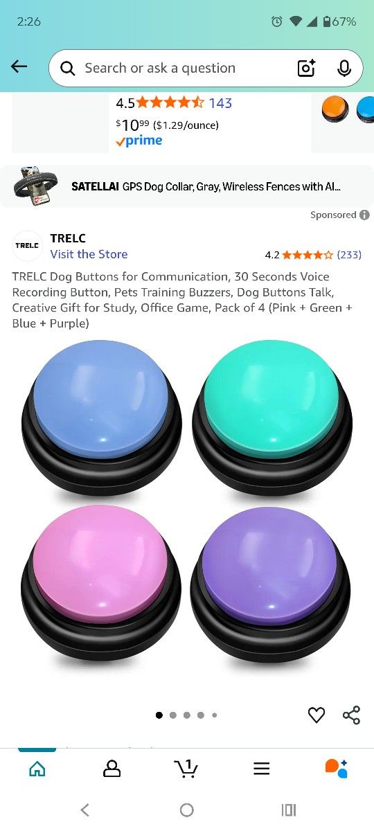 Recordable Buttons