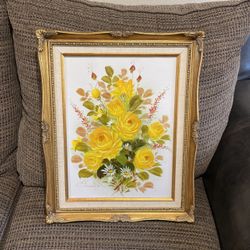 Beautiful, Original Canvas, Painting Signed  Edwards.