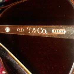 Tiffany And Co 1837 Aviator Sunglasses 
